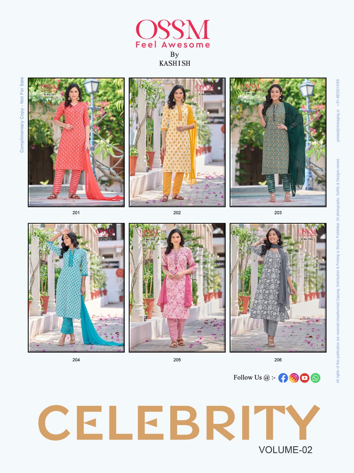 Celebrity Vol 2 By Ossm Cotton Readymade Catalog